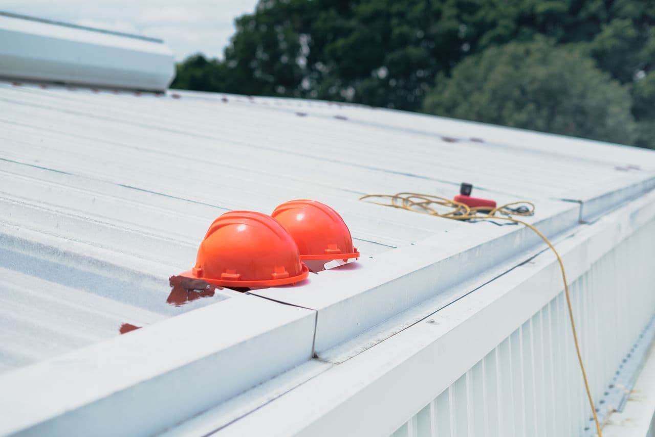 New gutter installation